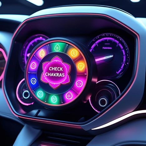 check chakra light on car dashboard